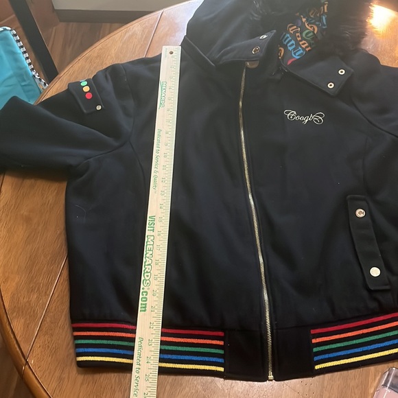 Coogi Vintage varsity coat size 3x - Unisex - Rainbow - Picture 13 of 13